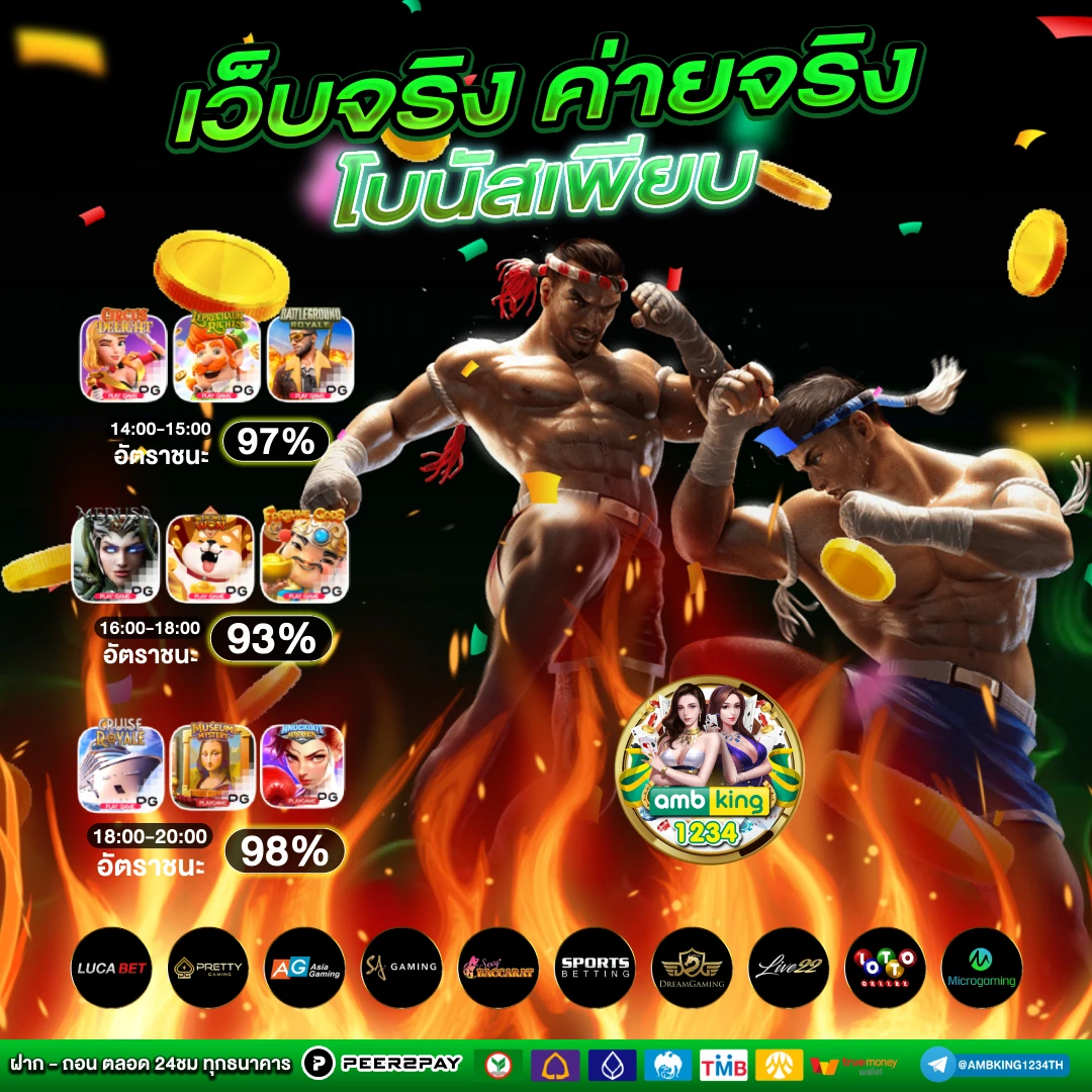 ค่ายเกมสล็อตที่แตกง่ายที่สุด - แบนเนอร์โปรโมชั่น